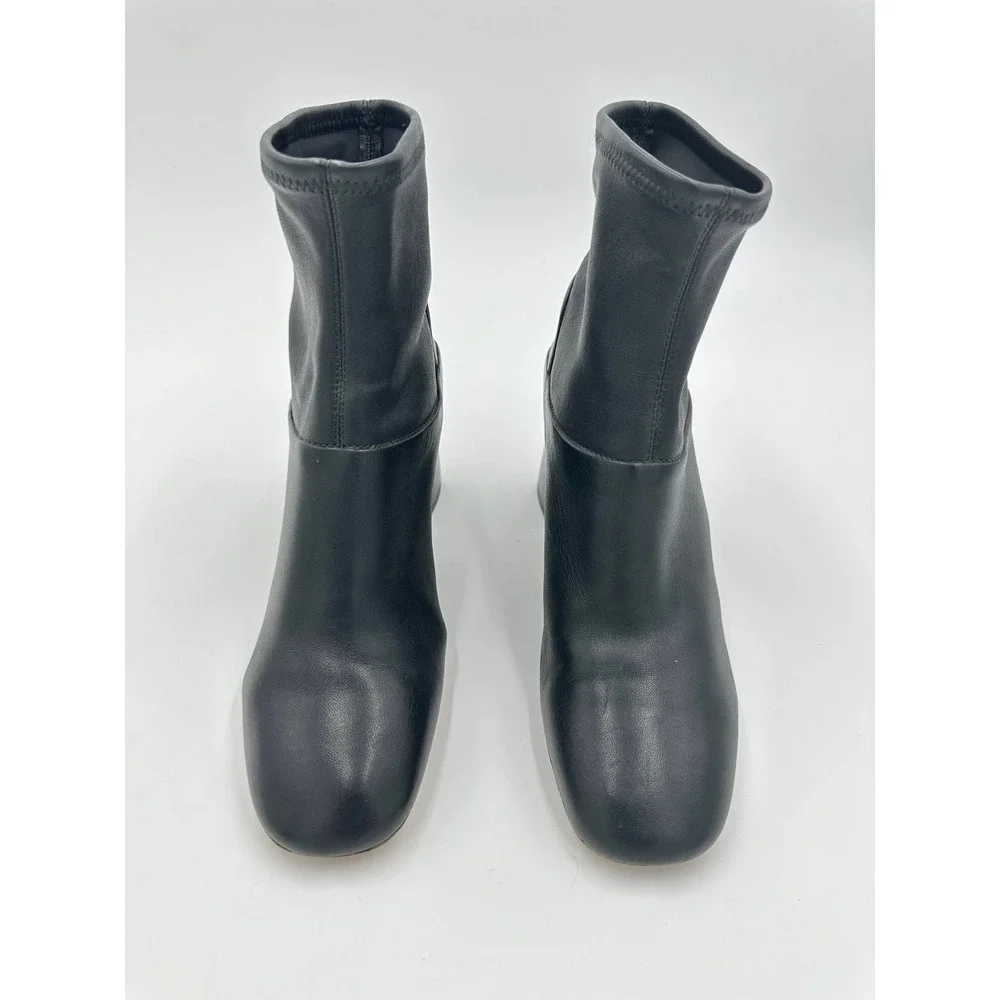 Tory Burch‎ Sidney bootie black leather size 7M womens boots